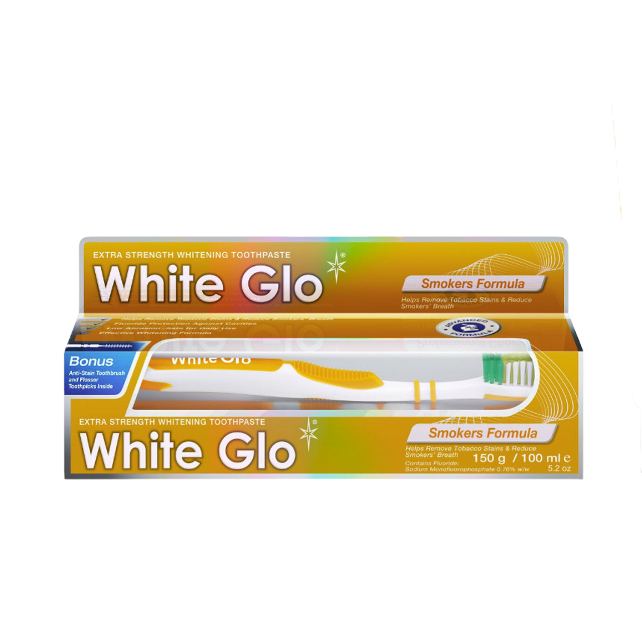 Image of Oral Care. Product name - Smokers Formula Whitening Toothpaste in colour by brand - White Glo
