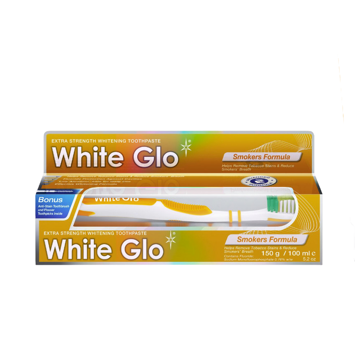Image of Oral Care. Product name - Smokers Formula Whitening Toothpaste in colour by brand - White Glo