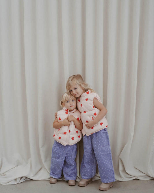 Walnut Melbourne Liam Vest (Valentine Pink)