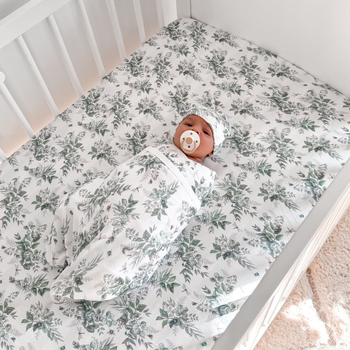 Snuggle Bug Organic Cot Sheet