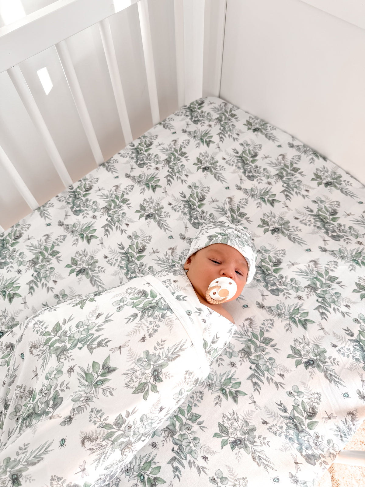 Snuggle Bug Organic Cot Sheet