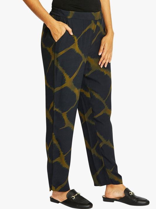 PINGPONG YOURI PANT (Khaki Black)