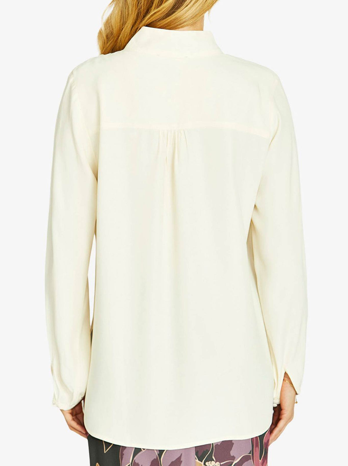 PINGPONG SAMMI BUTTON DOWN BLOUSE (Ivory)