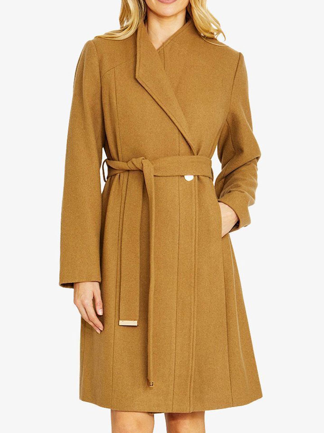 Image of Coats & Jackets. Productname: PINGPONG OXFORD COAT in Camel colour by brand - Ping Pong