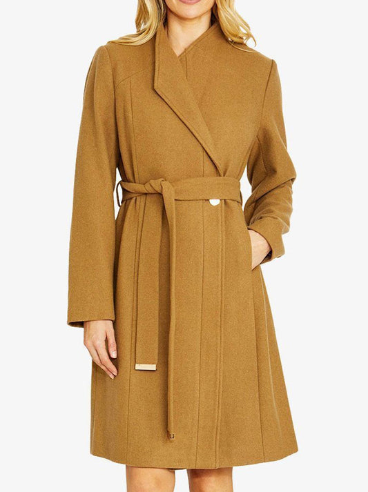 Image of Coats & Jackets. Productname: PINGPONG OXFORD COAT in Camel colour by brand - Ping Pong
