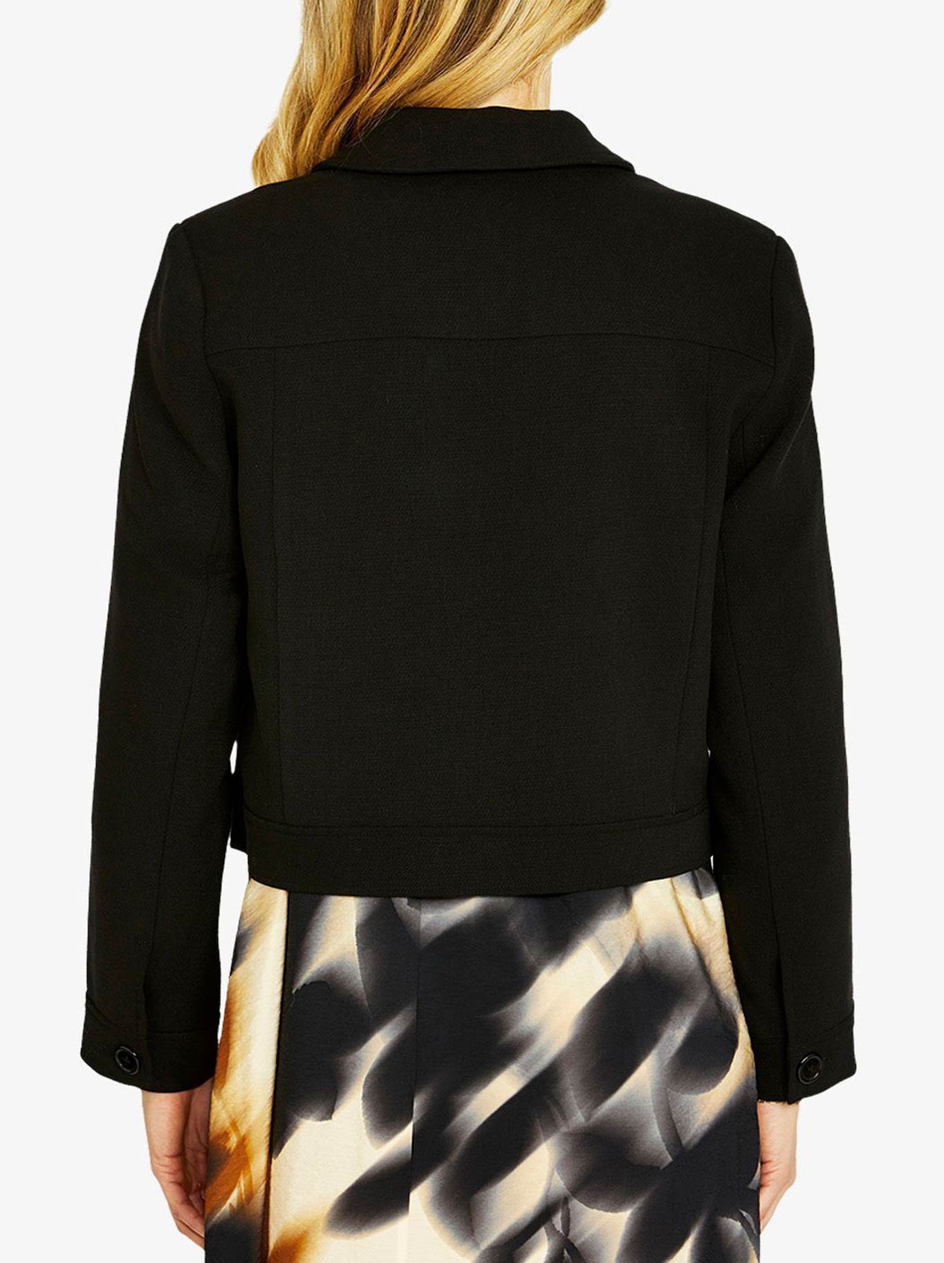 PINGPONG PONTE CROP BLAZER (Black)