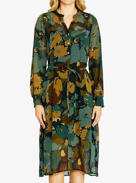 Image of Dresses. Product name - PINGPONG KATIE BUTTON DRESS in Midnight colour by brand - Ping Pong