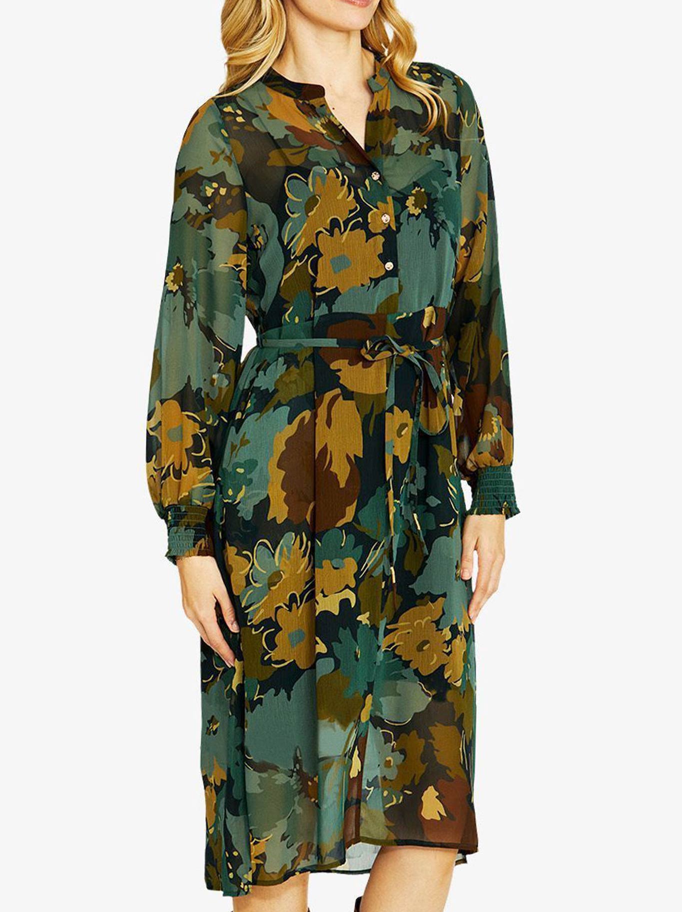 PINGPONG KATIE BUTTON DRESS (Midnight)