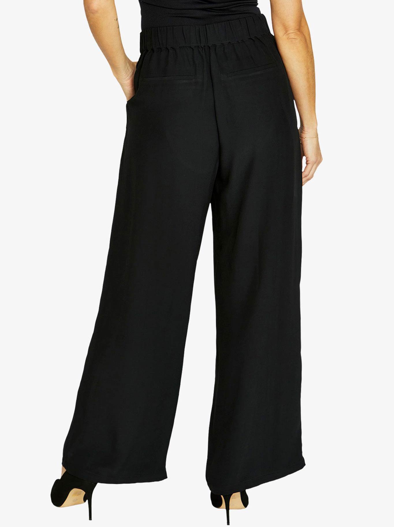 PINGPONG SAMMI WIDE LEG PANT (Black)