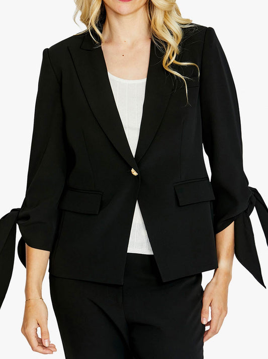Image of Coats & Jackets. Product name - PINGPONG MANHATTAN BLAZER in Black colour by brand - Ping Pong