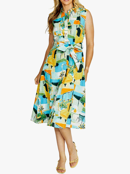 PINGPONG CHIARA SHIRT DRESS (Alfresco)