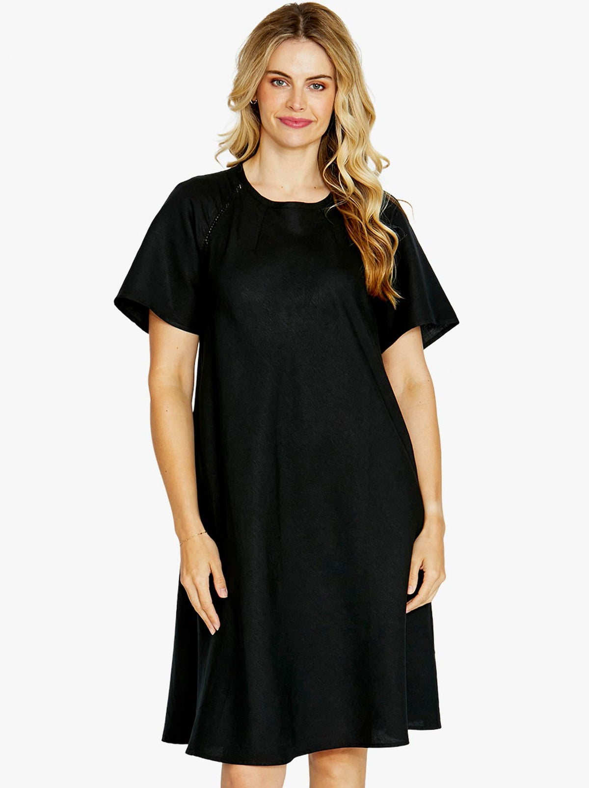 Image of Dresses. Product name - PINGPONG HARPER DRESS in Black colour by brand - Ping Pong