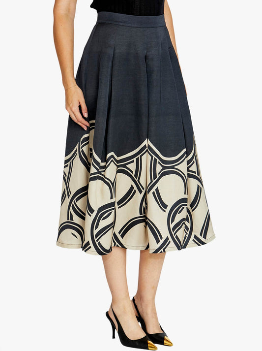 PINGPONG MASIE PRINTED SKIRT (Trinity)