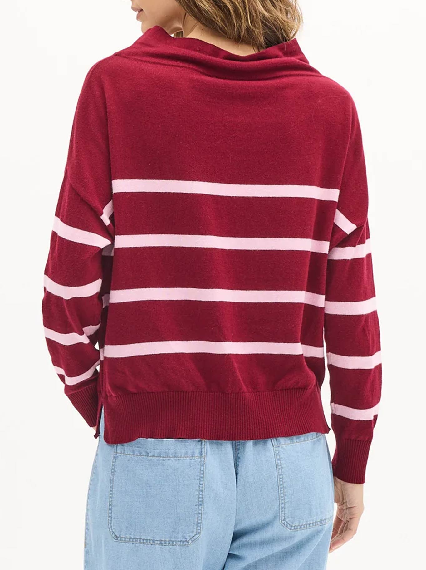 POL ROWAN DRAWCORD KNIT (Berry Pink)