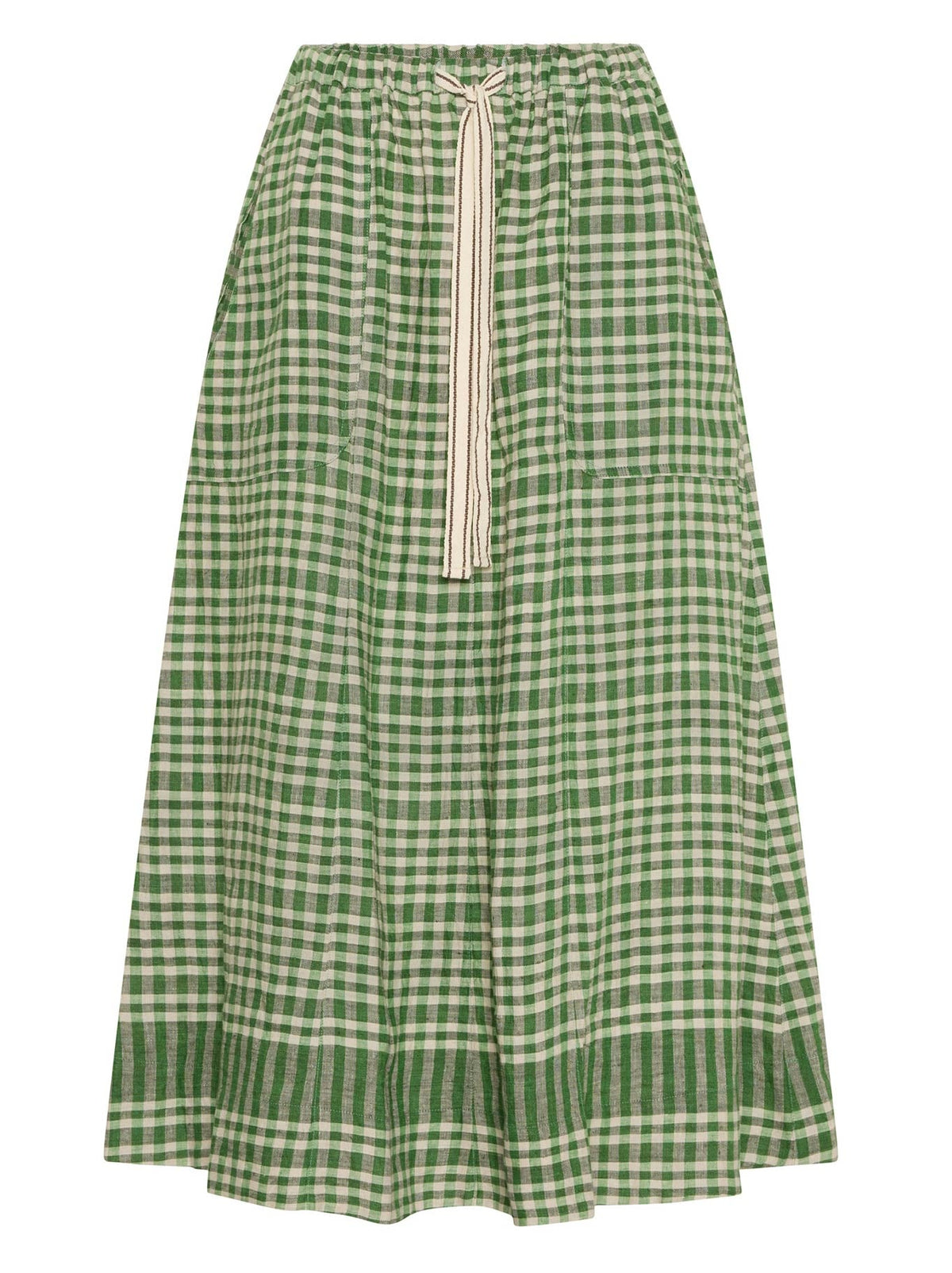 POL LUME SKIRT (Gingham)