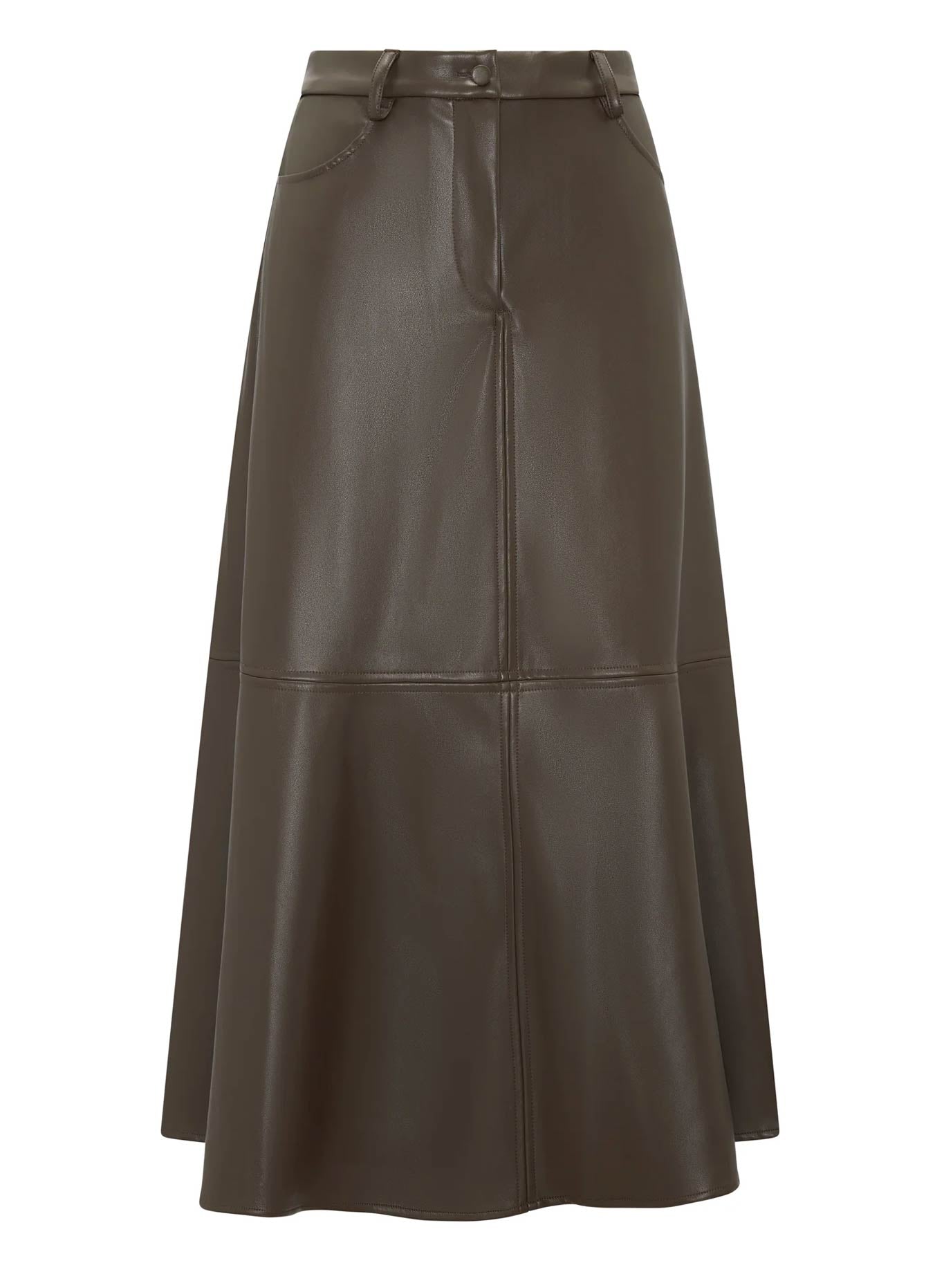 POL HUGO SKIRT (Chocolate)