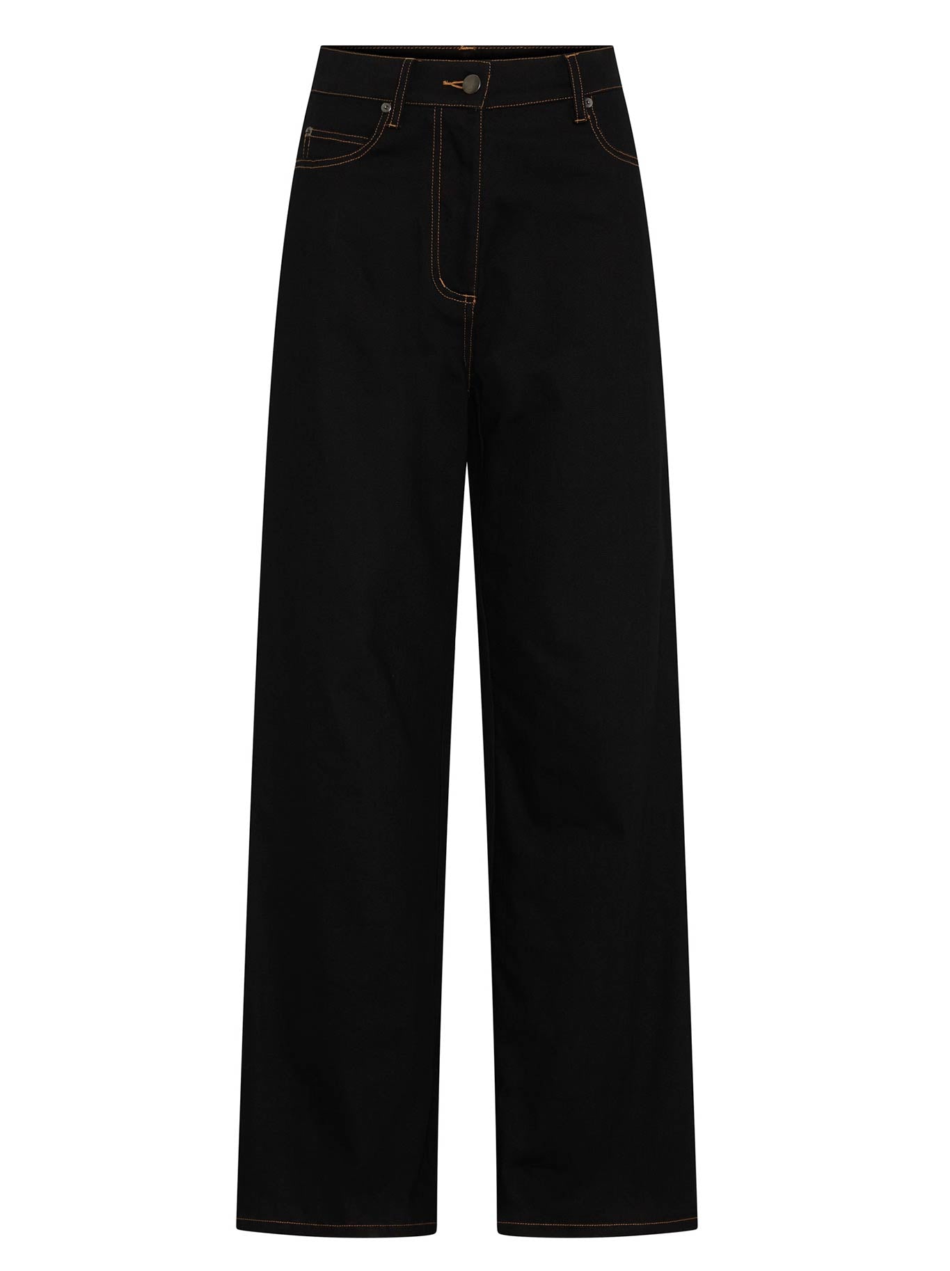 POL LANA WIDE LEG JEAN (Black)