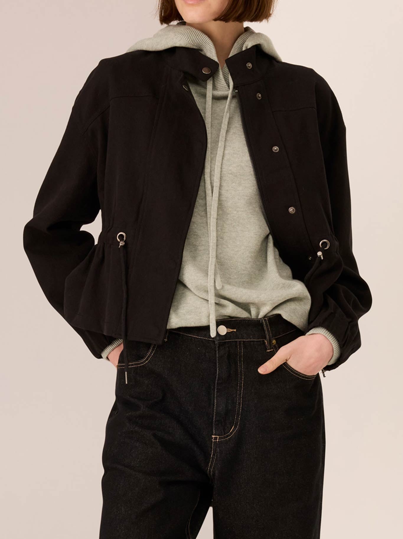 Image of Coats & Jackets. Productname: Pol Bronel Jacket in Black colour by brand - Pol