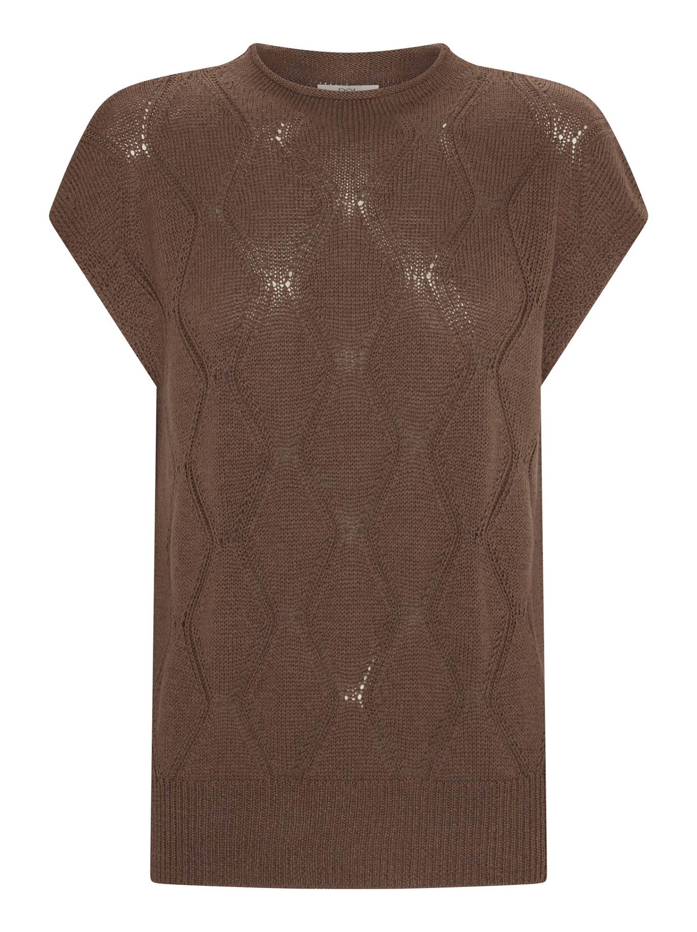 Pol Rosin Cable Knit (Chocolate)