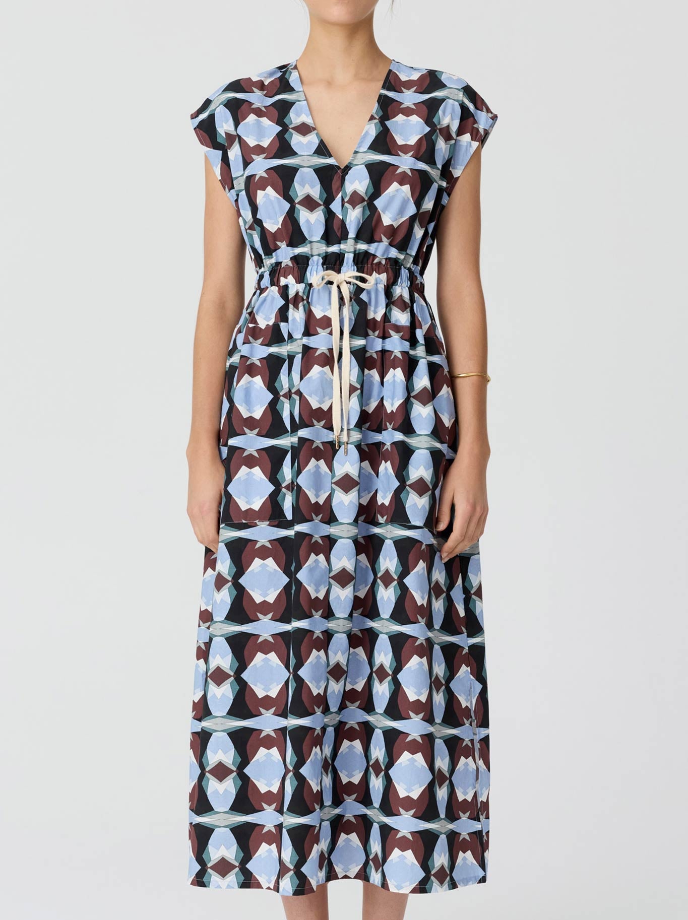 Image of Dresses. Product name - Pol Thyra Dress in Thyra Print colour by brand - Pol