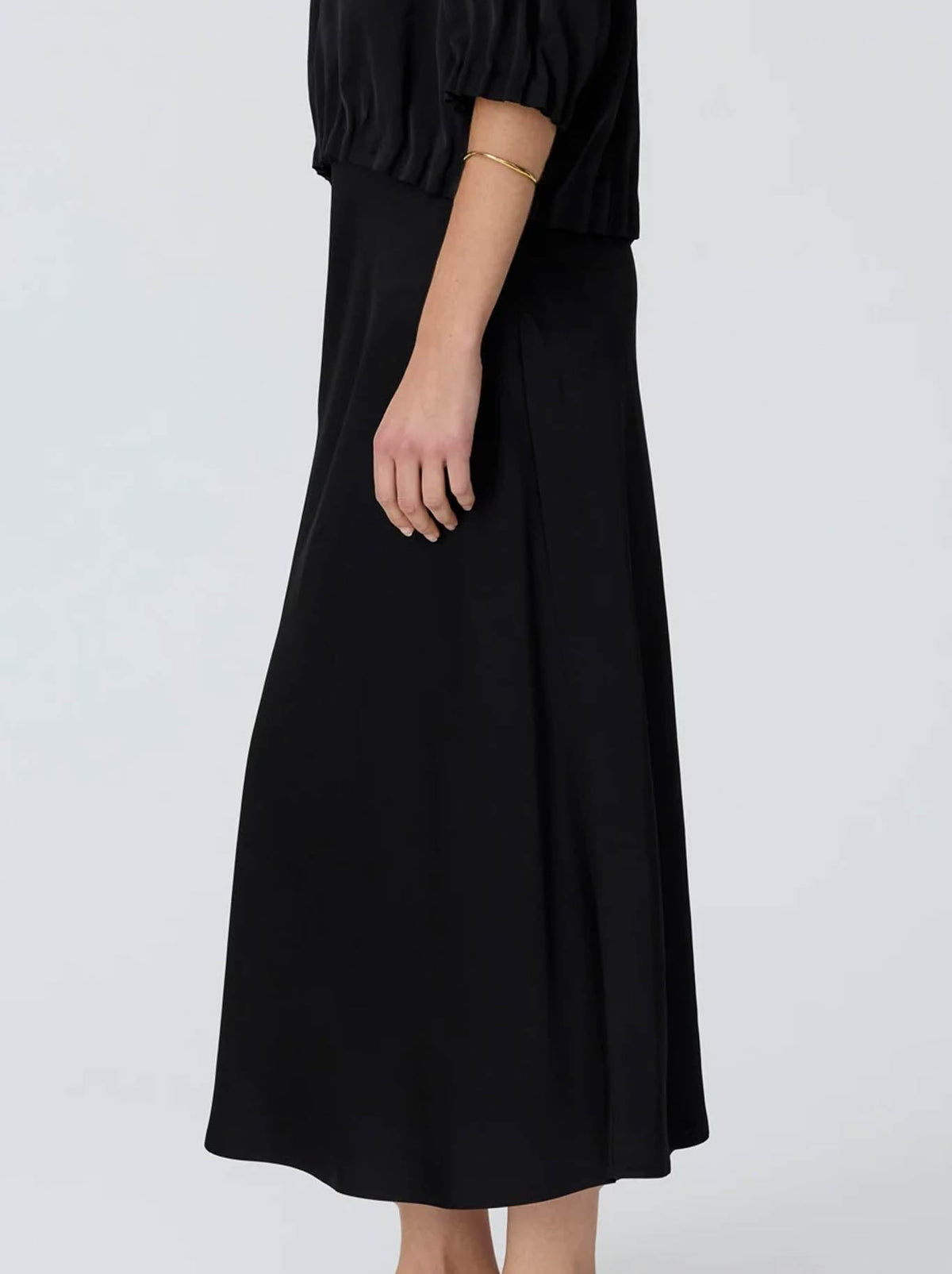 POL INNES BIAS SKIRT (Black)