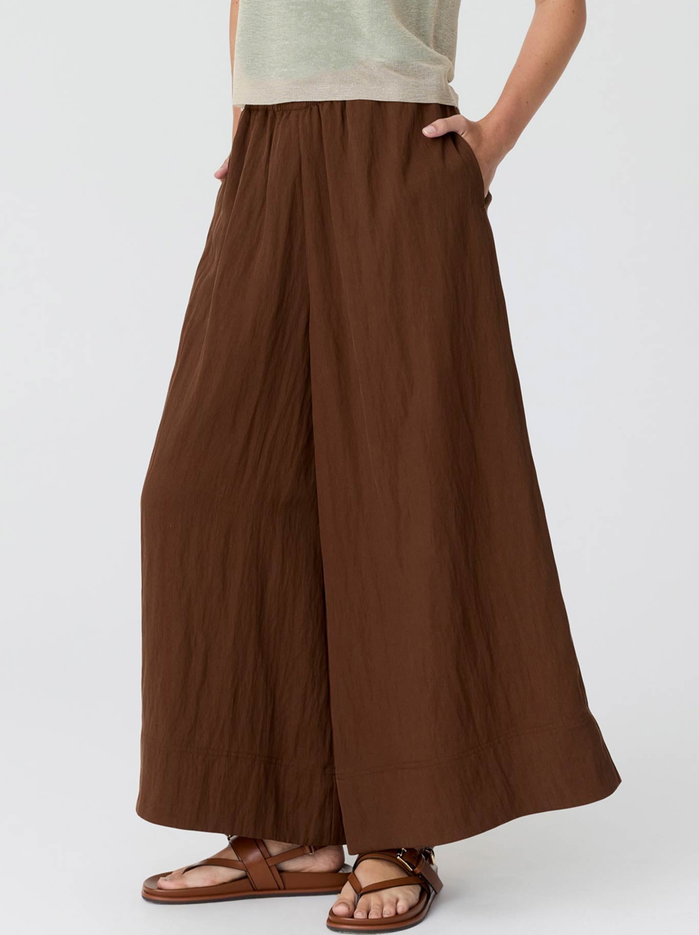 Pol Aster Pant (Chocolate)