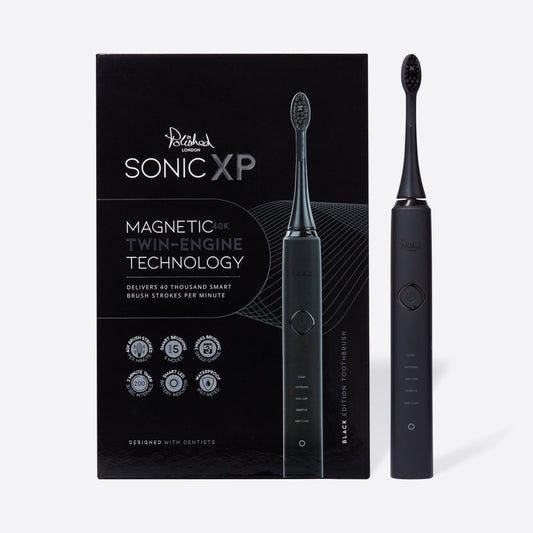 Image of Oral Care. Product name - Sonic Xp Toothbrush – Black in colour by brand - Polished London