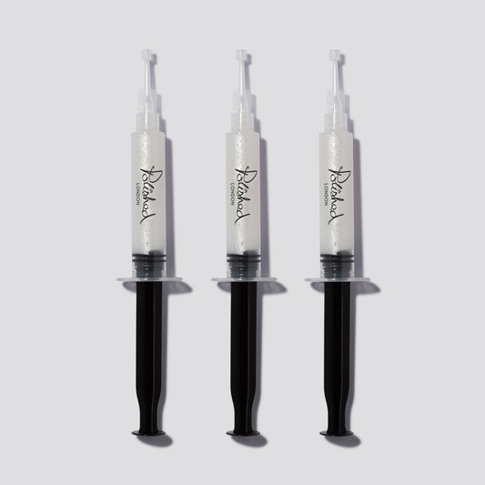 Image of Teeth Whiteners. Product name - Teeth Whitening Gel Refill Pack in colour by brand - Polished London