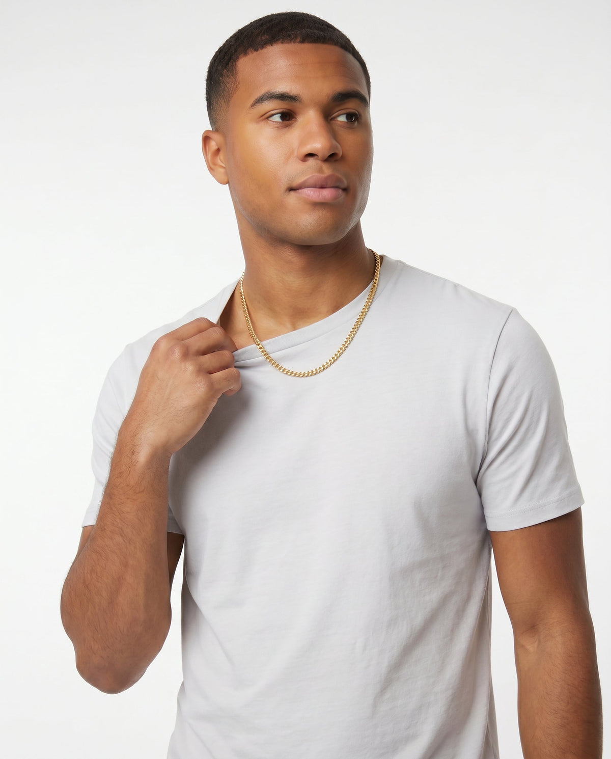 LAVANA Porto Gold Curb Chain Necklace
