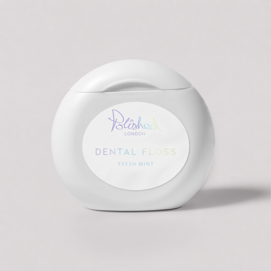 Image of Oral Care. Product name - Mint Dental Floss in colour by brand - Polished London