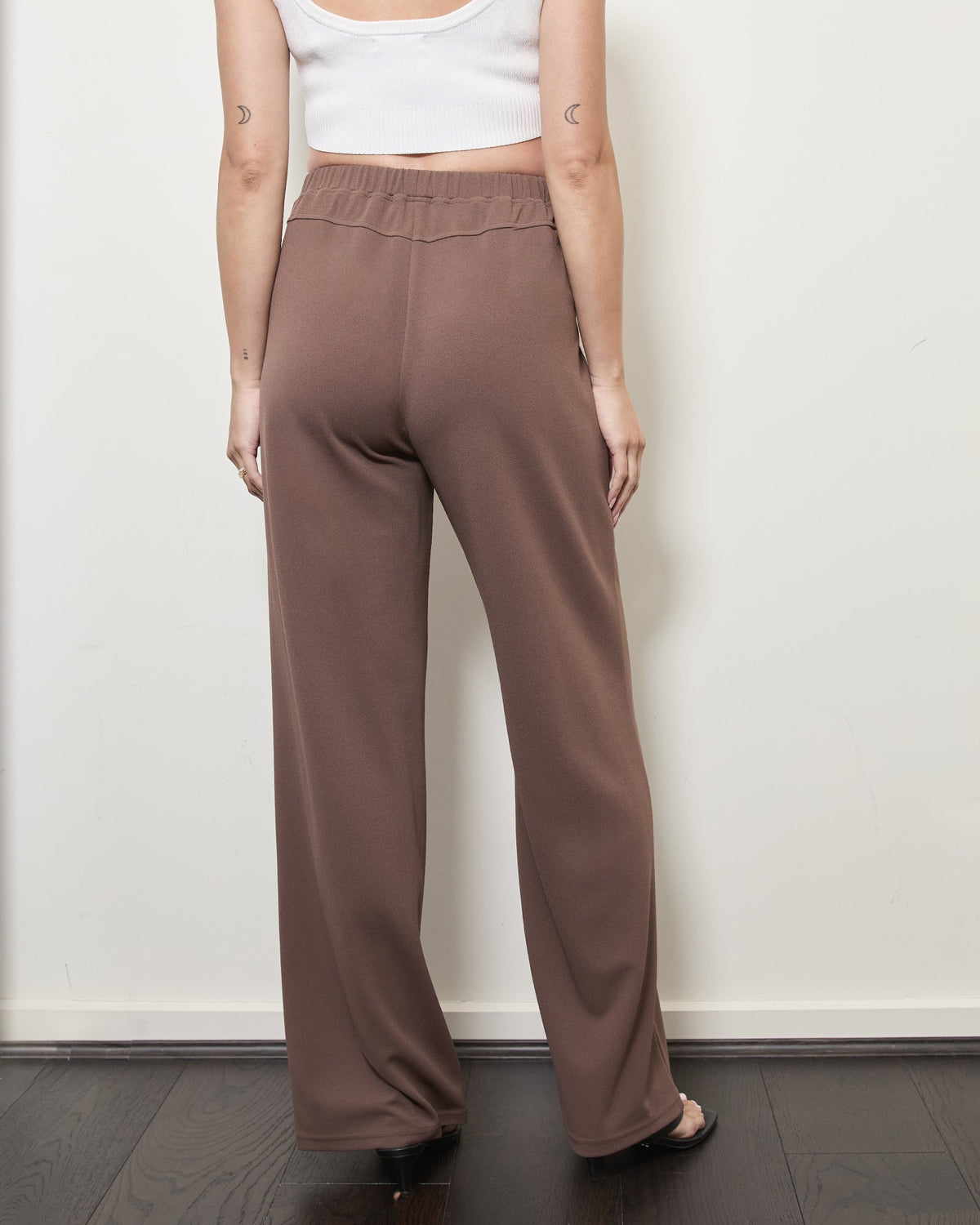 Soon Maternity Pull-On Wide Leg Pants (Long)