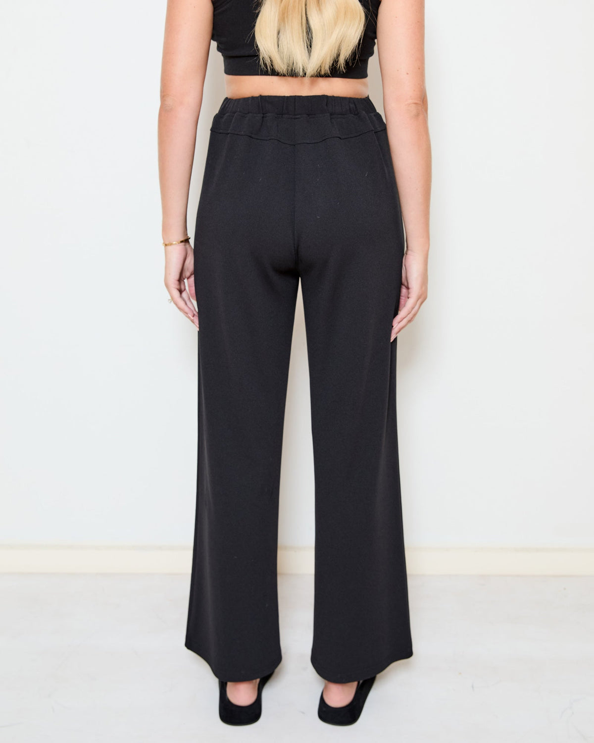 Soon Maternity Pull-On Wide Leg Pants(Cropped) (74Cm)