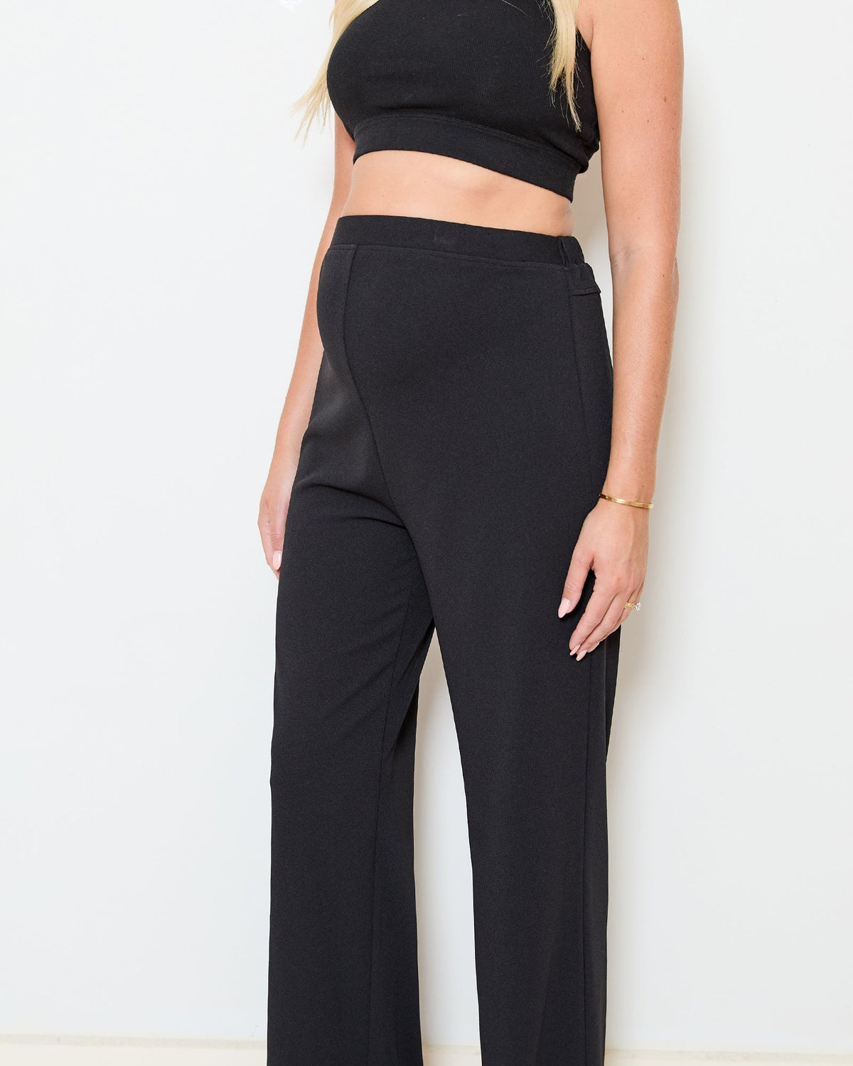 Soon Maternity Pull-On Wide Leg Pants (80Cm)
