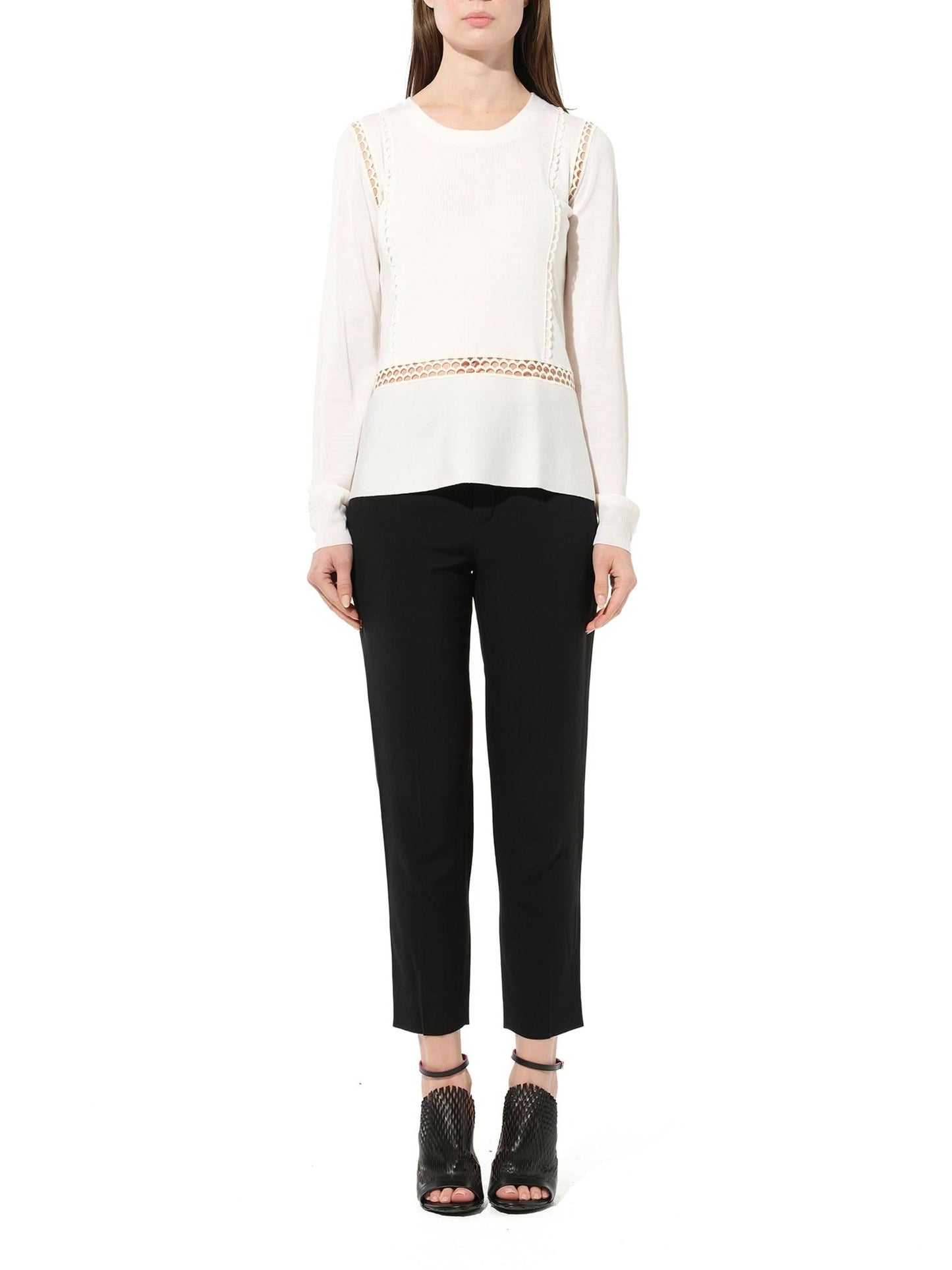 CHLOE Pullover Sweater (White)