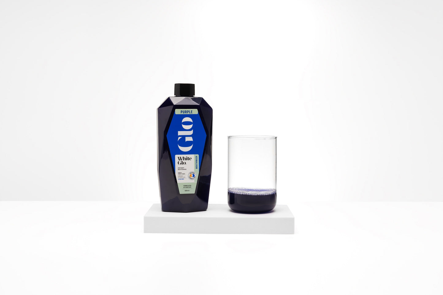White Glo Purple Tooth Toner Mouthwash