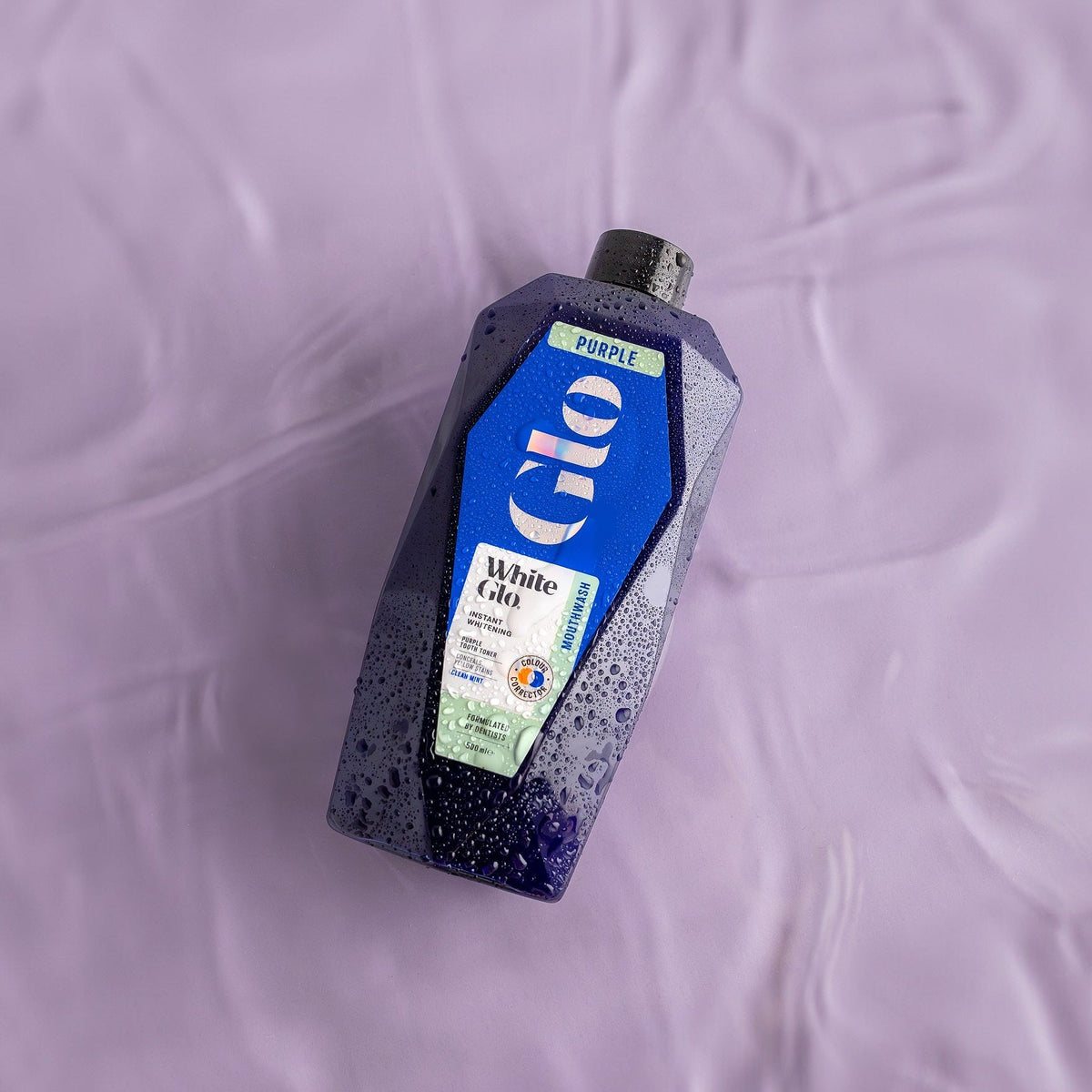 Image of Personal Care. Product name - Purple Tooth Toner Mouthwash in colour by brand - White Glo