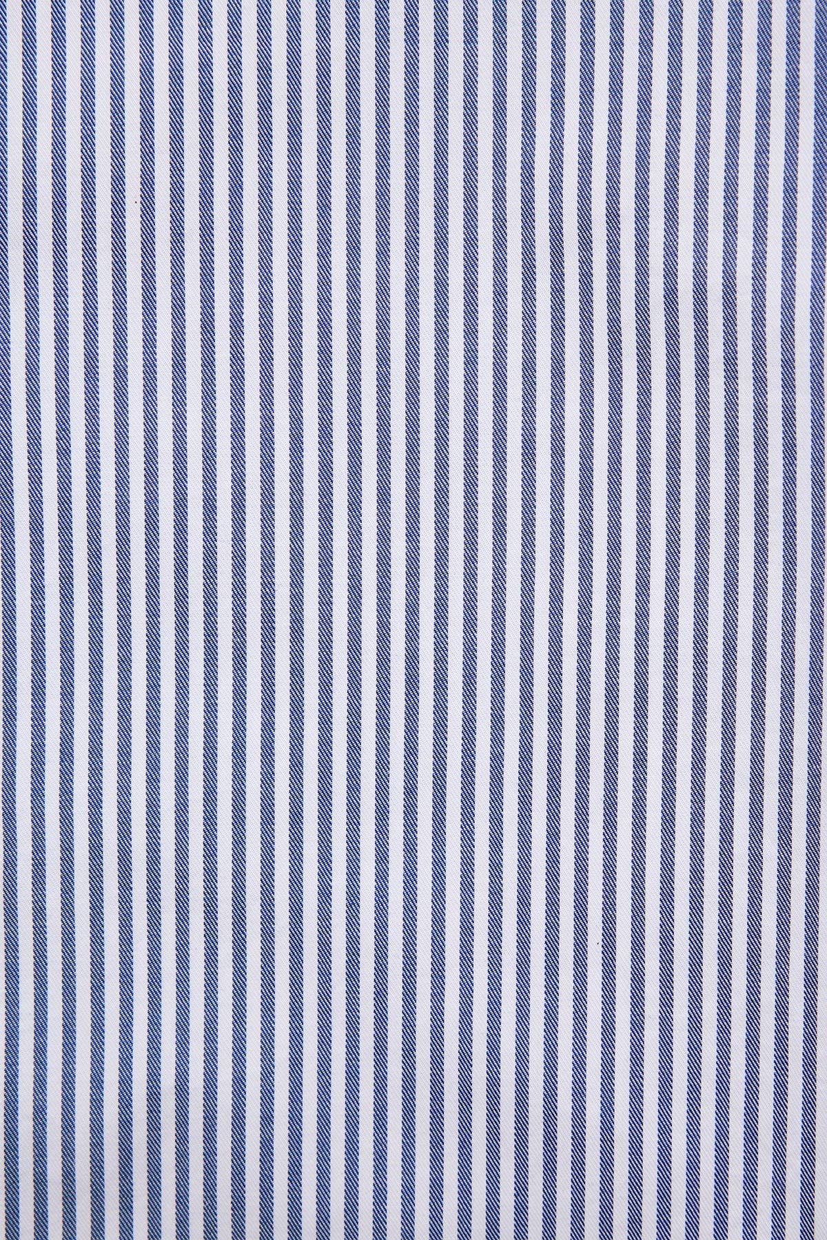 Anthony Squires Quy twill stripe shirt (Blue)