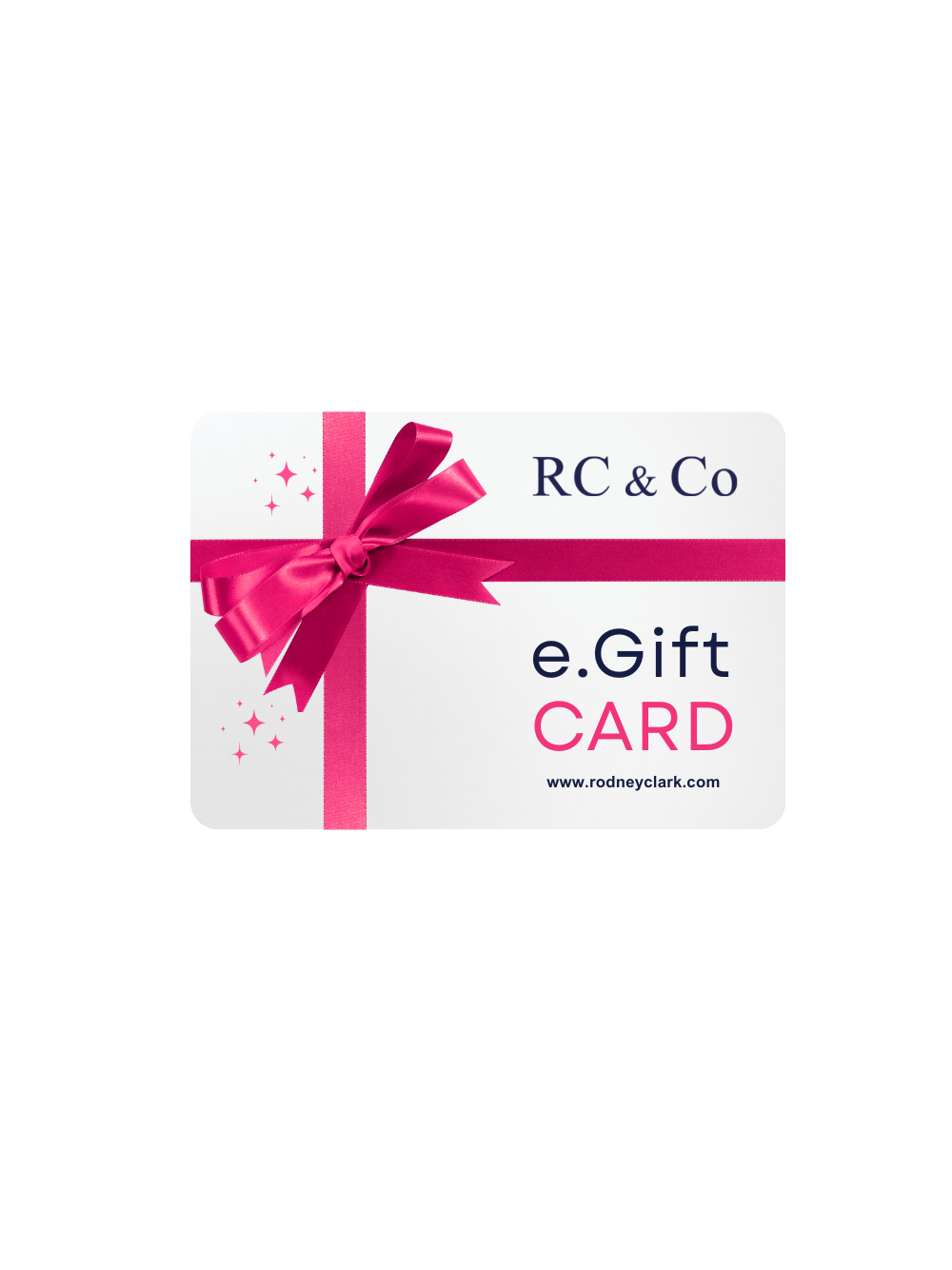 Image of Gift Cards. Product name - Online Gift Card in colour by brand - Rodney Clark