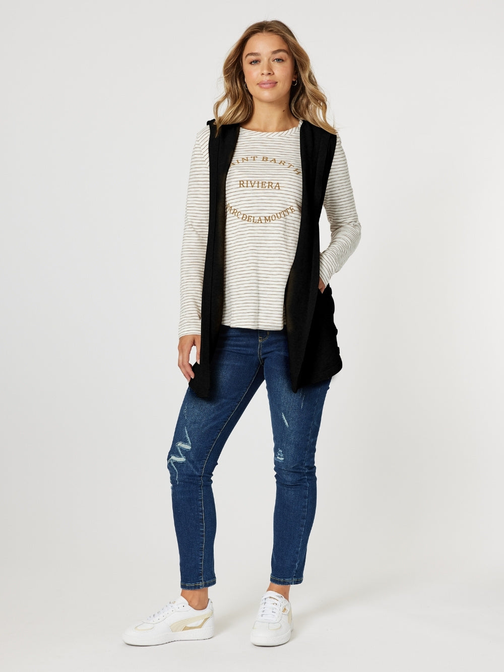 Threadz Ollie Vest (Black)