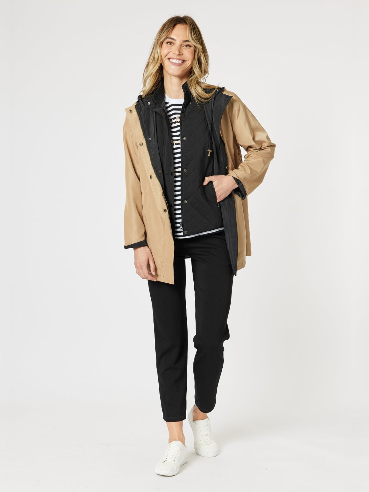 Gordon Smith Brighton Puffer Vest (Black)