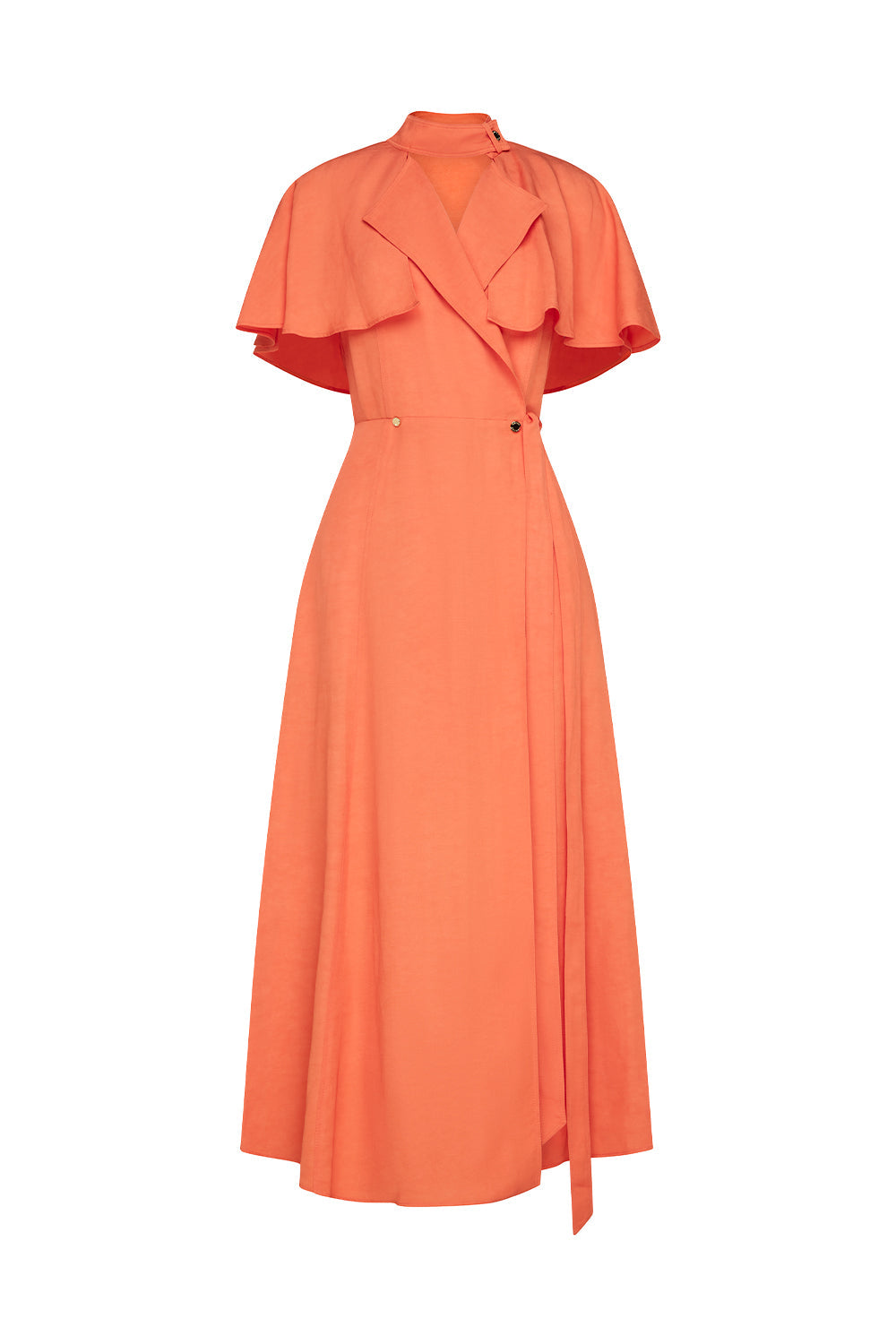 Image of Dresses. Productname: La Promenade Dress in Coral colour by brand - Manning Cartell