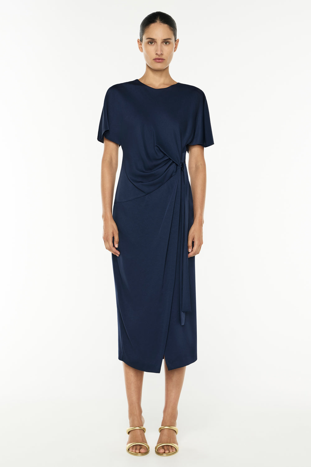 Image of Dresses. Productname: New Wave Dress in NAVY colour by brand - Manning Cartell