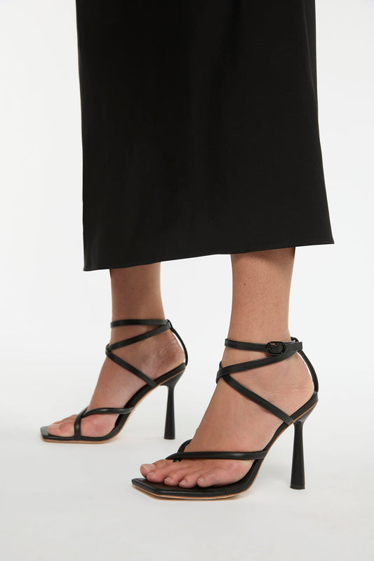 Image of Heels. Productname: Show Stopper Heel in Black colour by brand - Manning Cartell