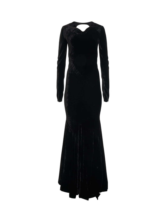 Image of Dresses. Productname: RICK OWENS Glenda Gown in BLACK colour by brand - RICK OWENS