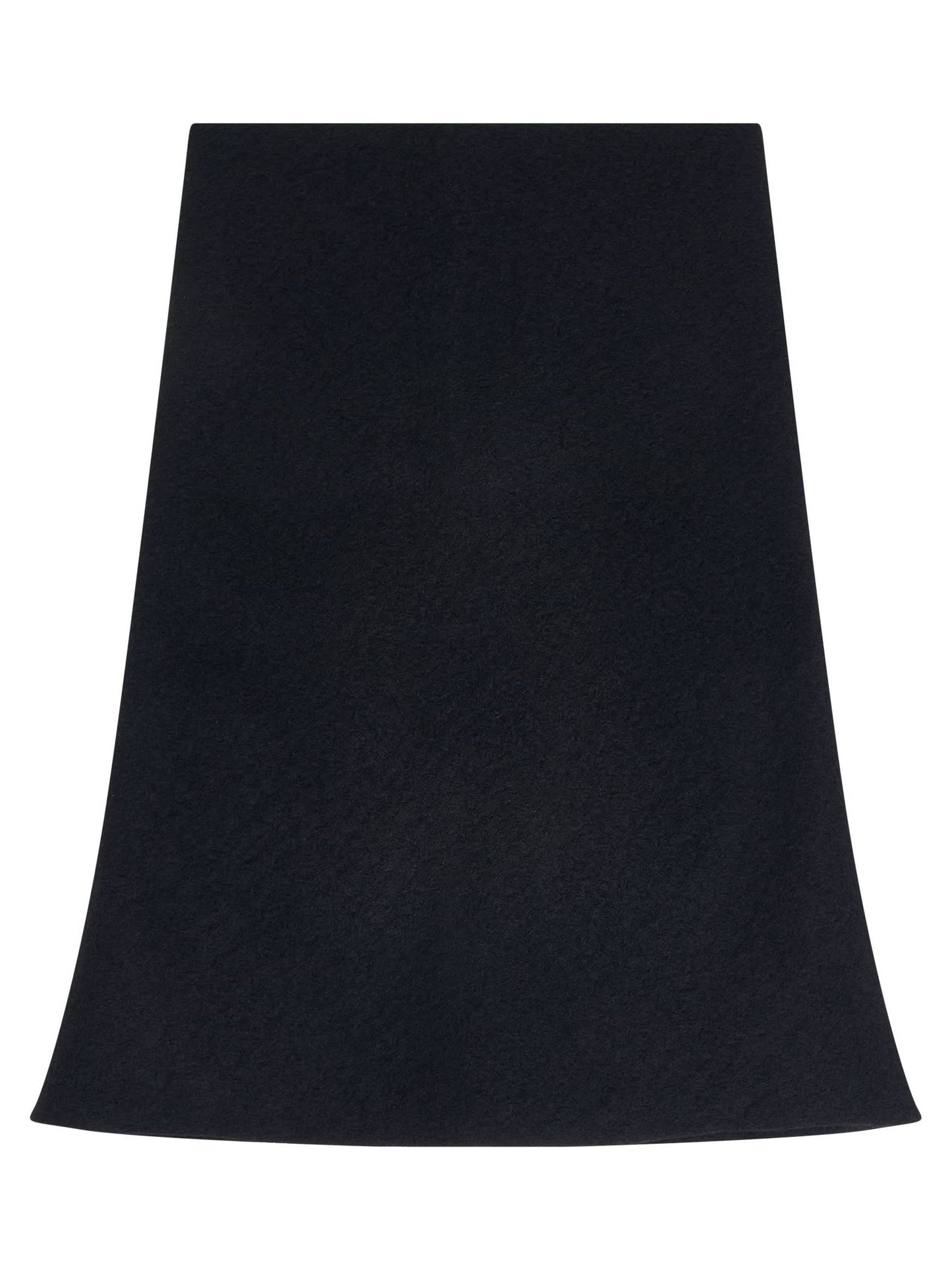 Image of a model wearing Tops. Productname: RICK OWENS Cowl in Black colour by brand - RICK OWENS