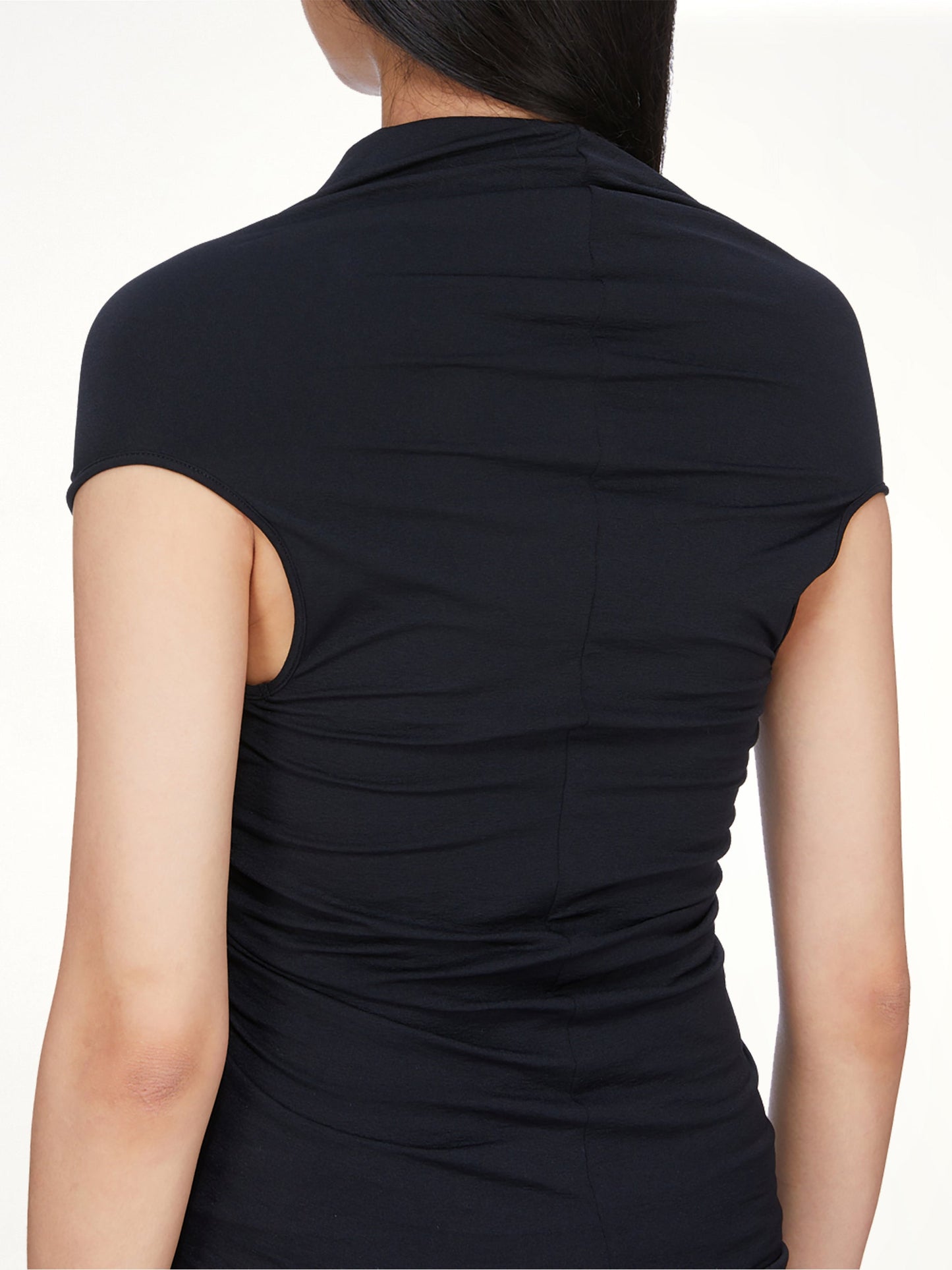 RICK OWENS Jersey SS Prong (Black)