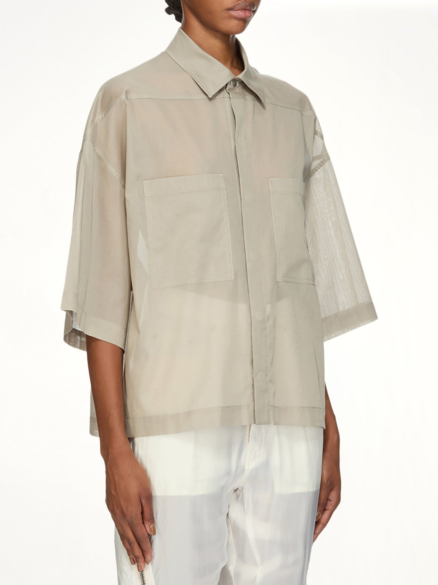 RICK OWENS Tommy Shirt (Grey)