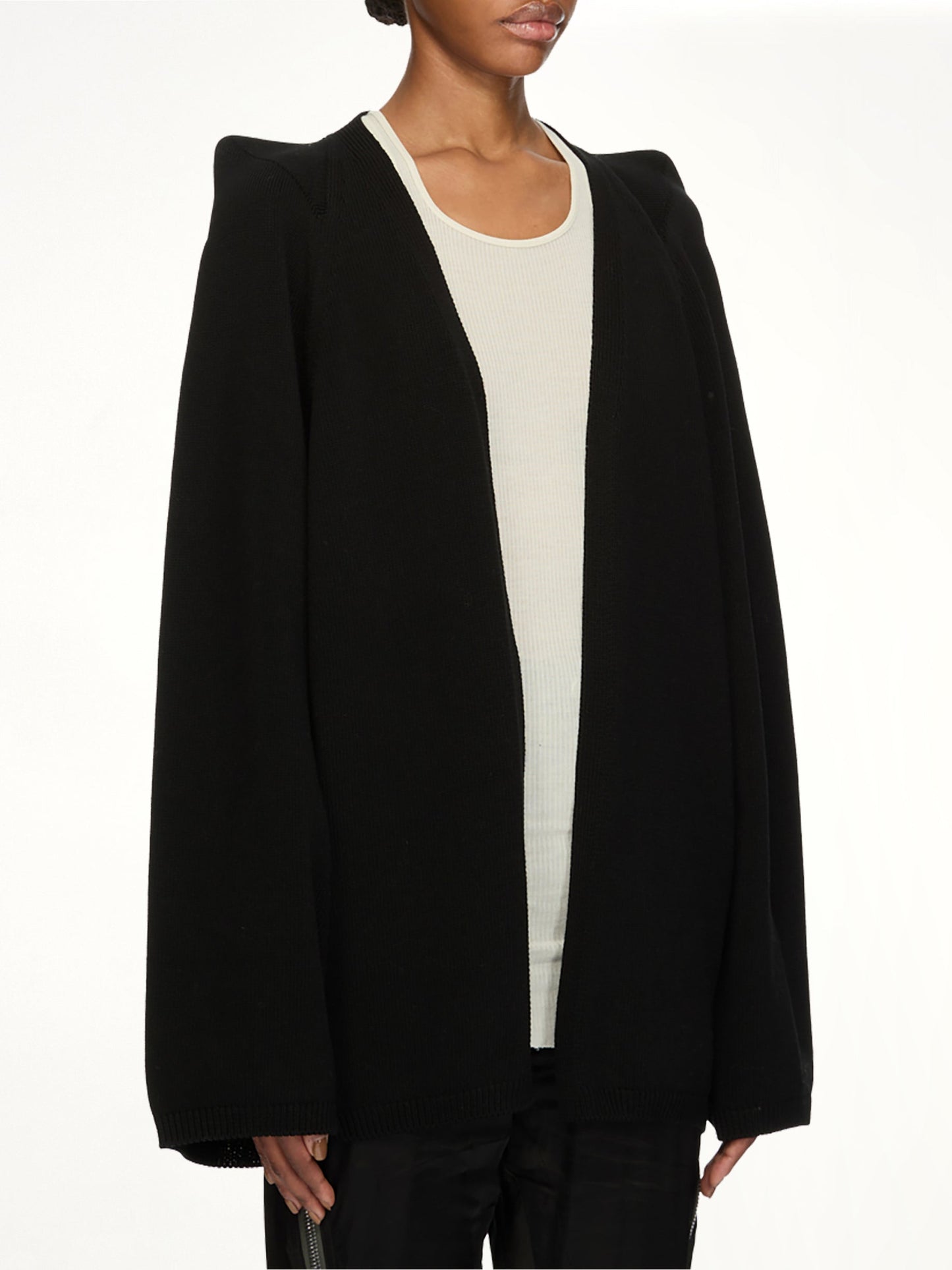 RICK OWENS Con V Top (Black)