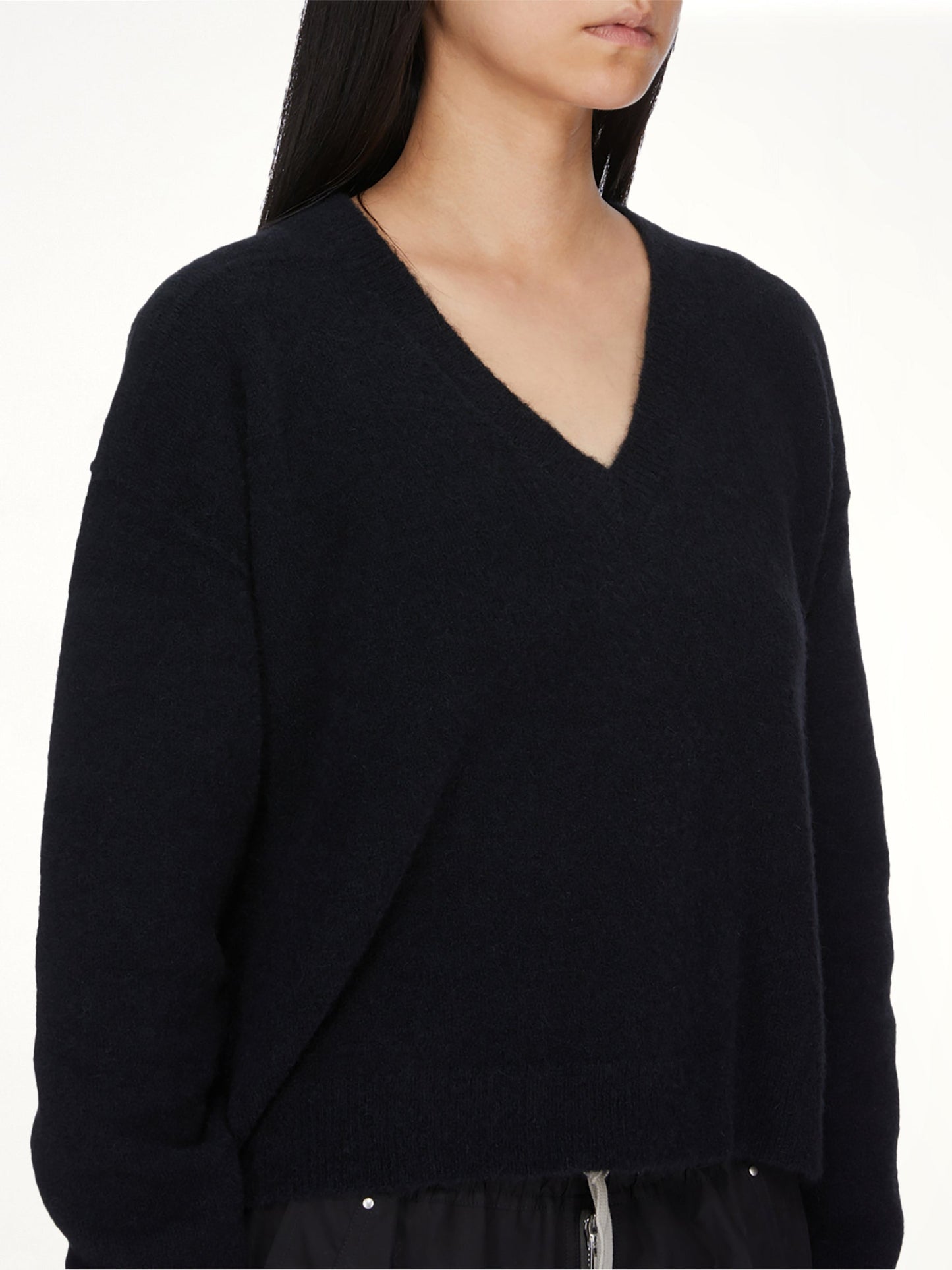 RICK OWENS Tommy V Neck (Black)