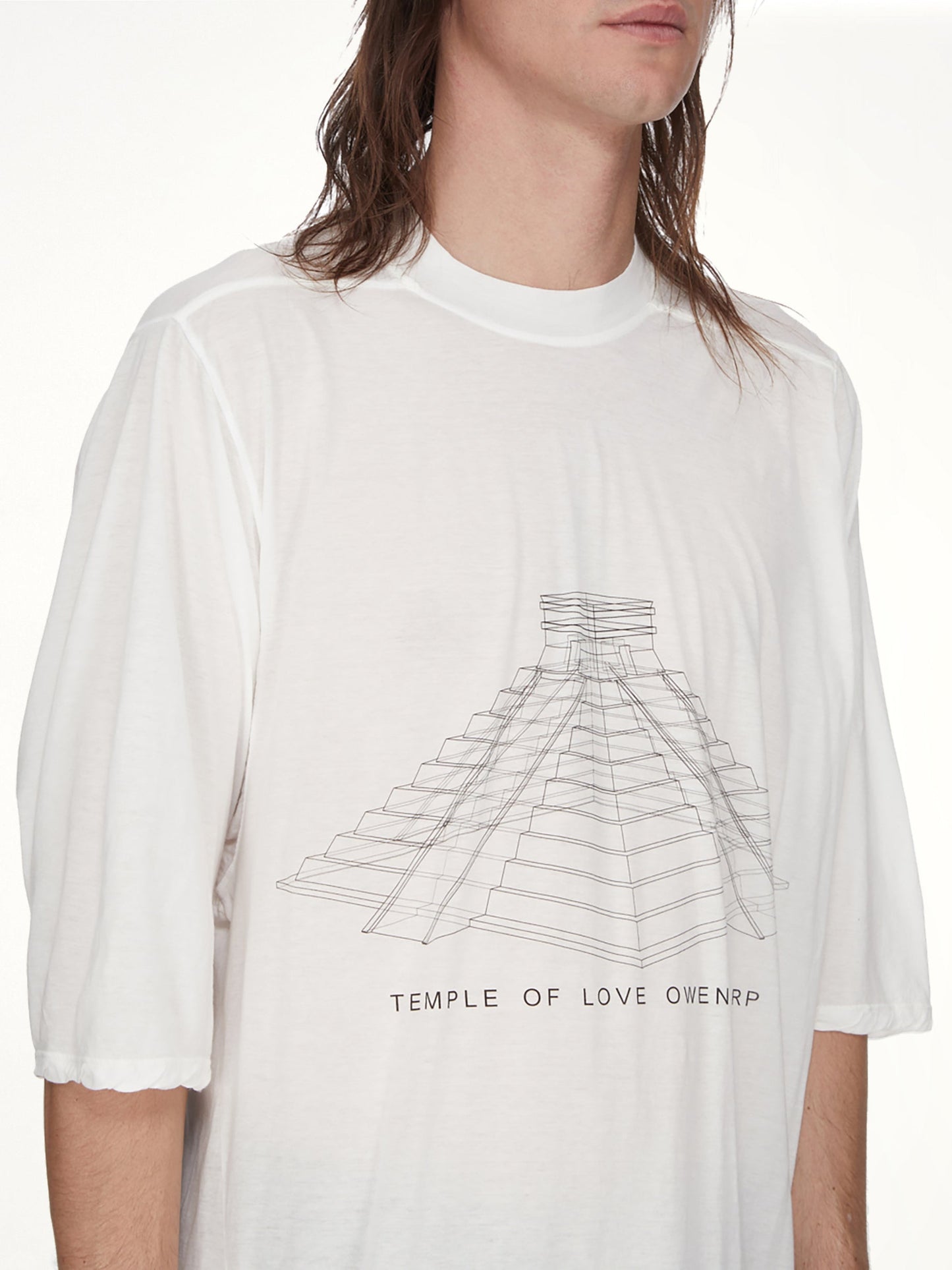 RICK OWENS Jumbo SS T (White)
